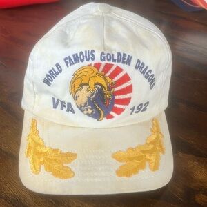 World Famous golden dragons hat